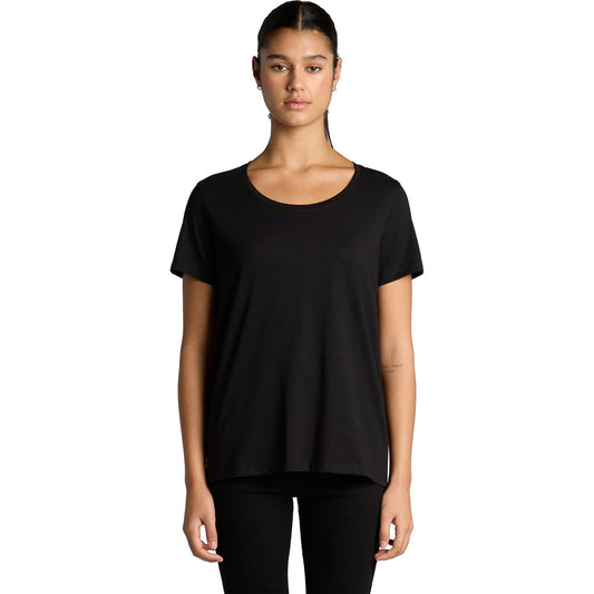 Women's Maple Scoop Tee Front