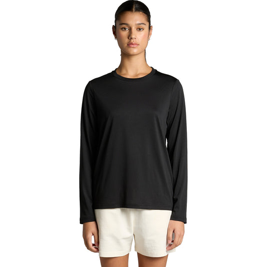 Women's Maple Active L/S Tee Front