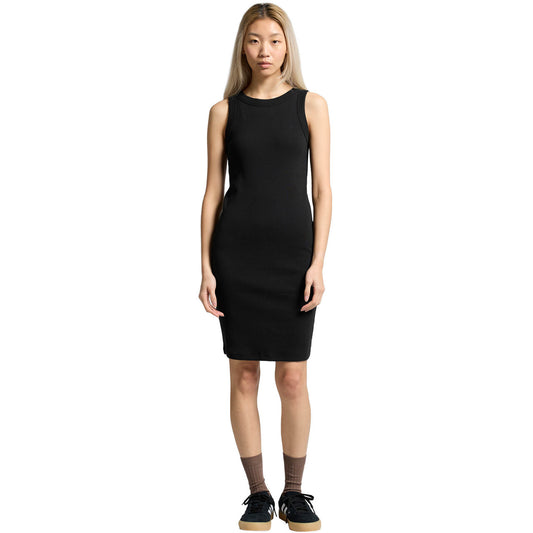 Women's Organic Rib Dress Front
