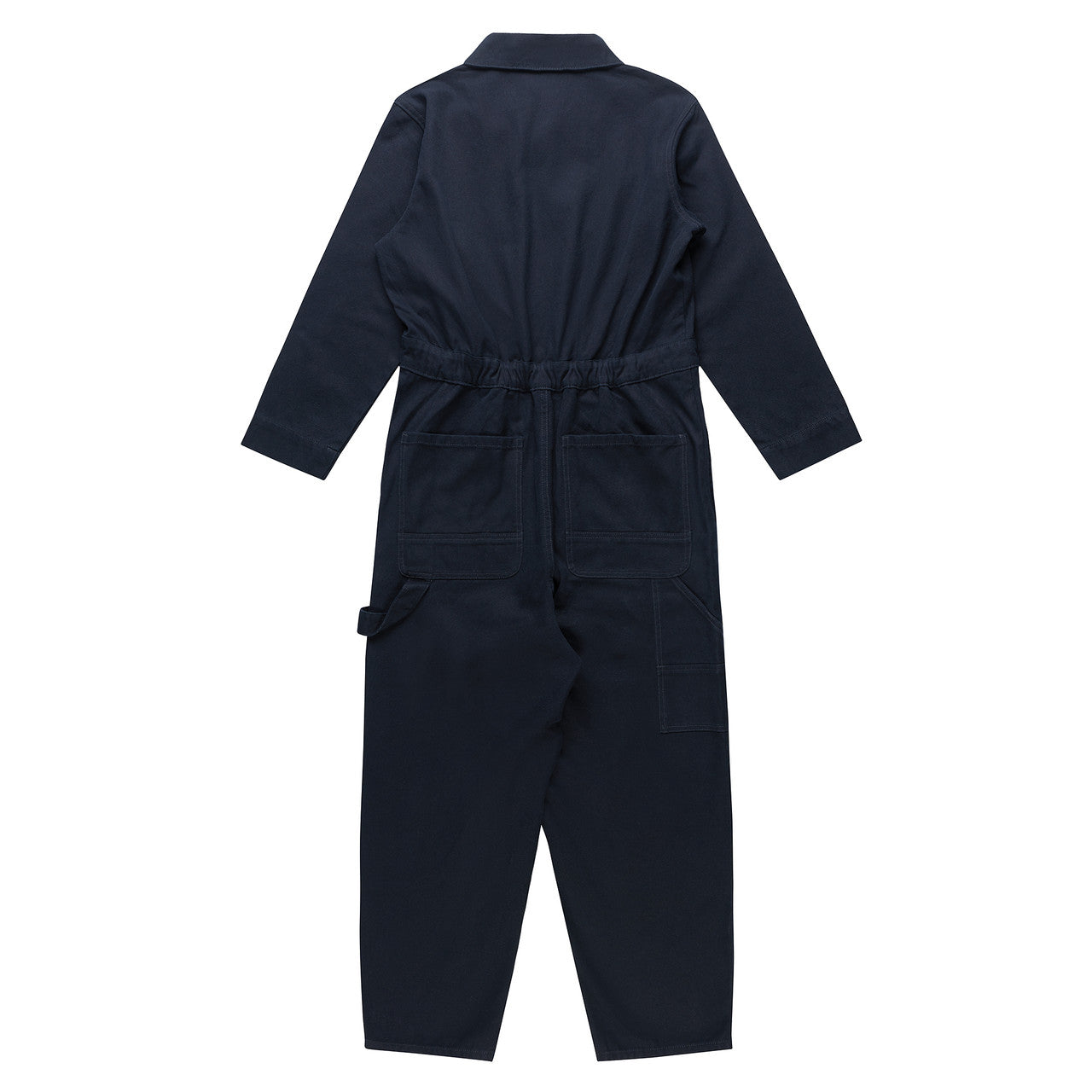 Wo's Canvas Coveralls Navy - Back
