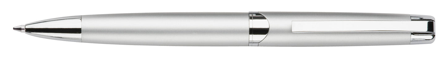 Berlin Series - Twist Action Metal Ballpoint Pen - Silver