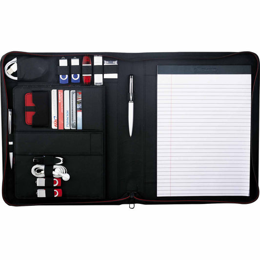 Elleven Vapor Zippered Padfolio