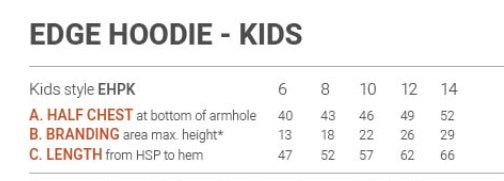 Kids Edge Hoodie - Preorder - S.P.