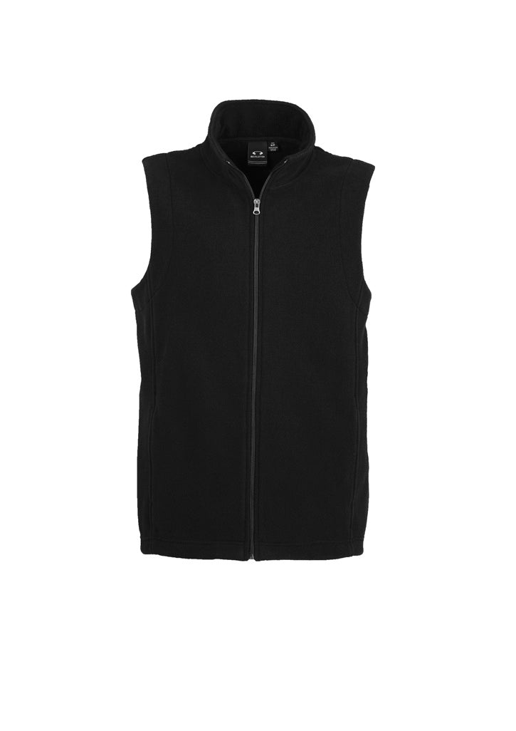 Mens Plain Vest - Black 5XL