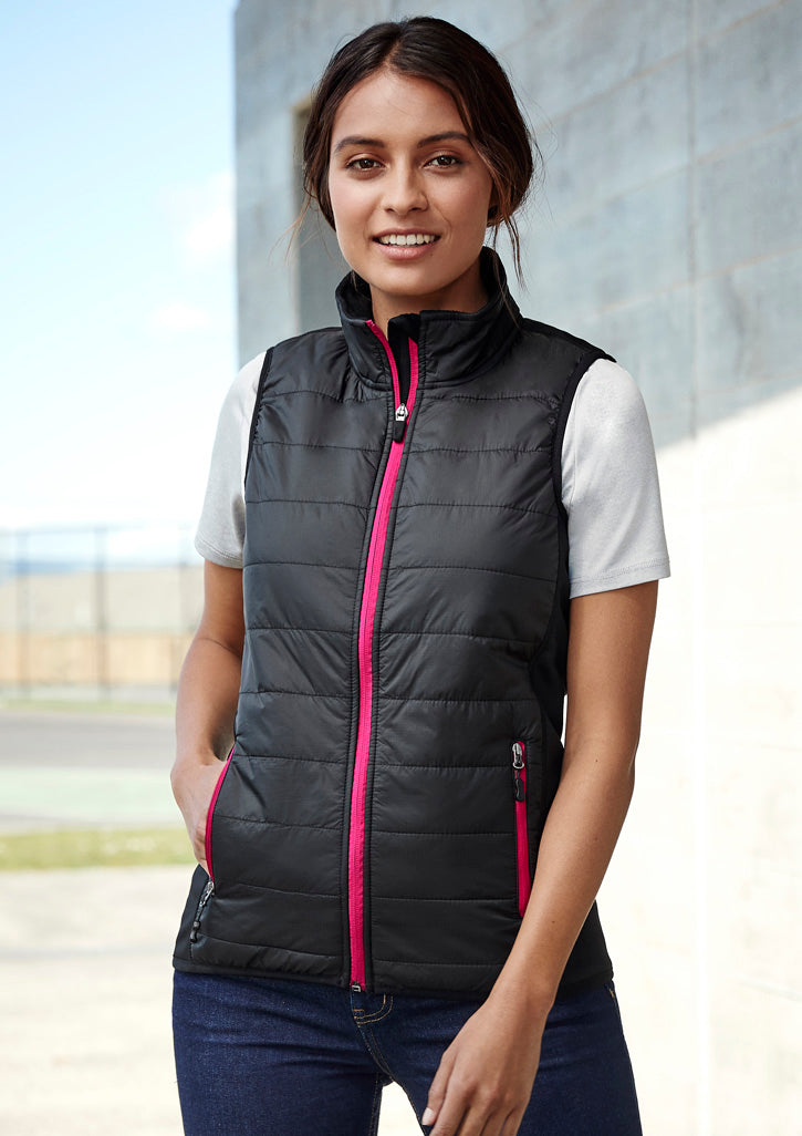 Womens Stealth Vest - Black/Magenta 2XL