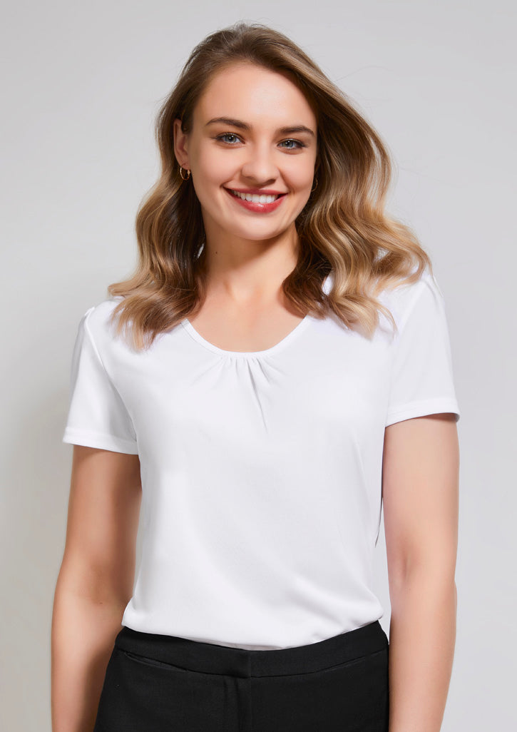 Womens Chic Top - White 26