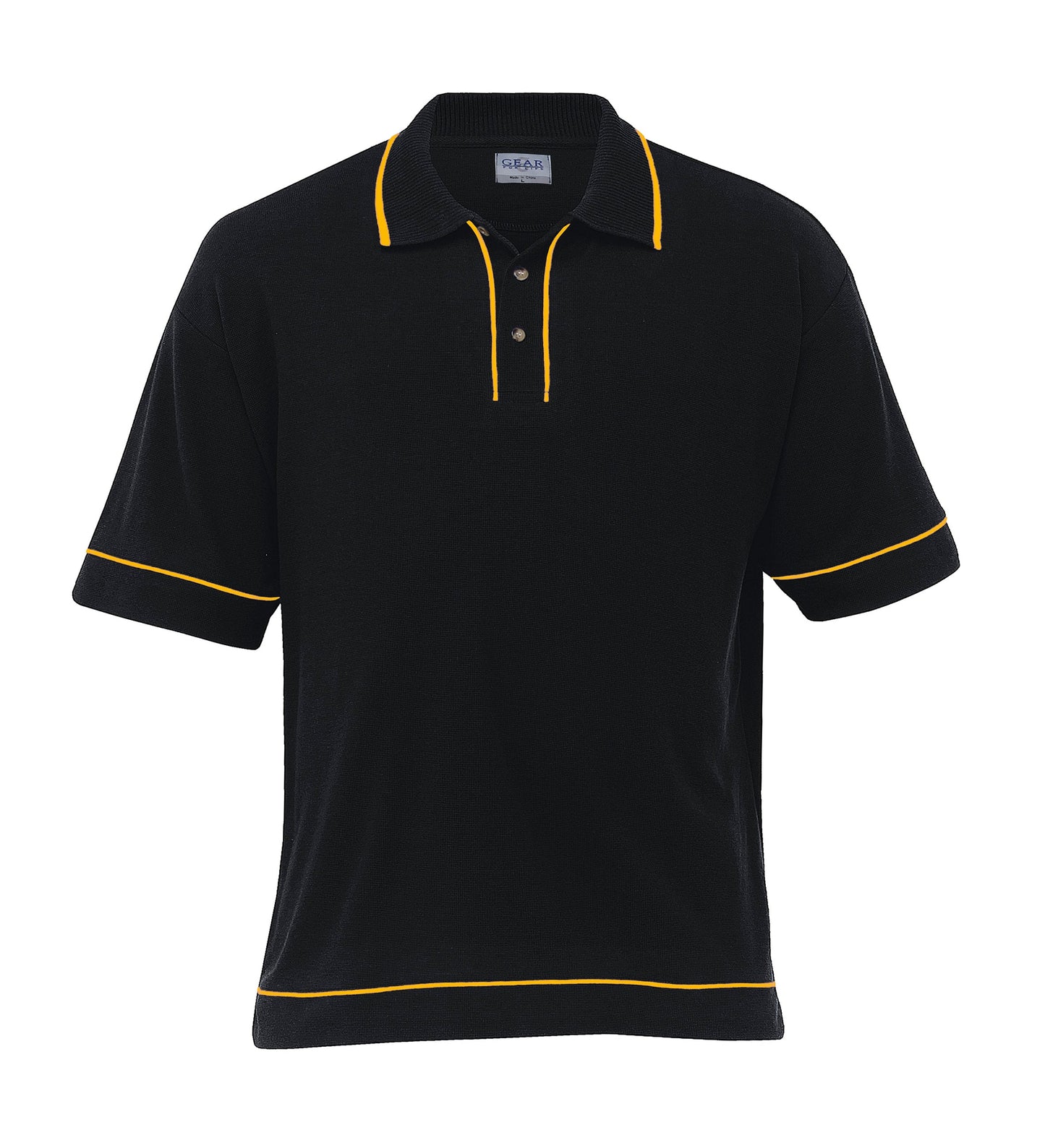 Retro Waffle Polo - Mens