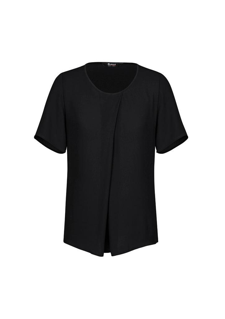 Womens Sydney Short Sleeve T-Top - Black 26