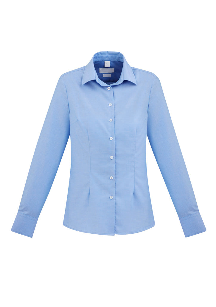 Womens Regent Long Sleeve Shirt - Blue 24