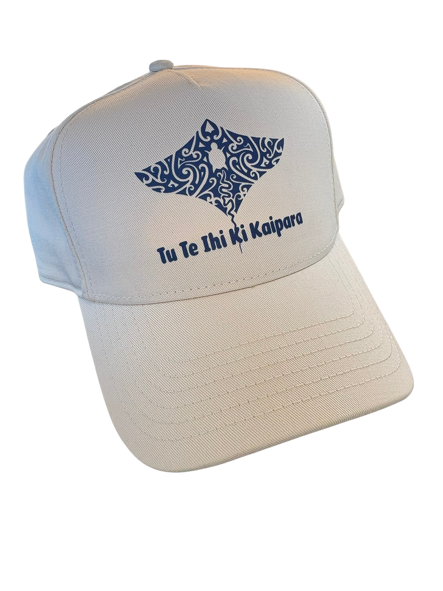 Tu Te Ihi Ki Kaipara - Ecru Frame Cap