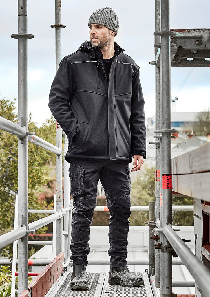 Unisex Antarctic Softshell Jacket - Black 7XL