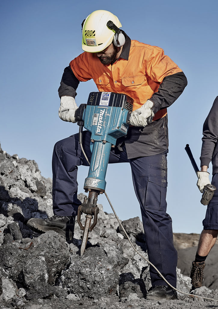 Mens Basic Cargo Pant (Regular) - Navy 117