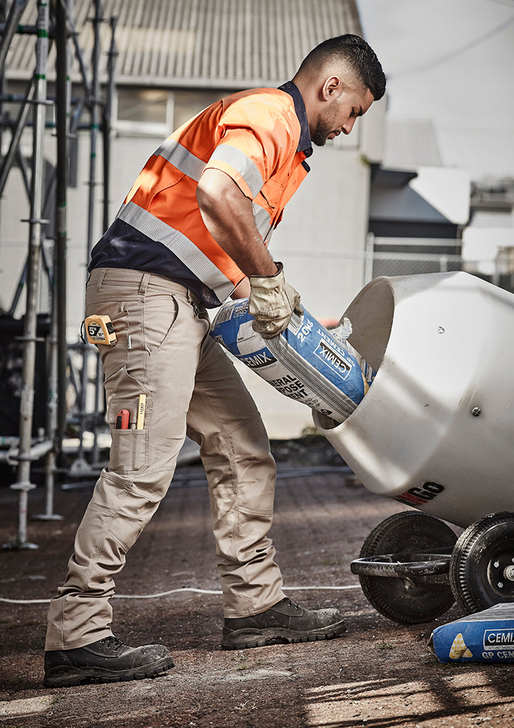 Mens Rugged Cooling Cargo Pant (Regular) - Navy 132