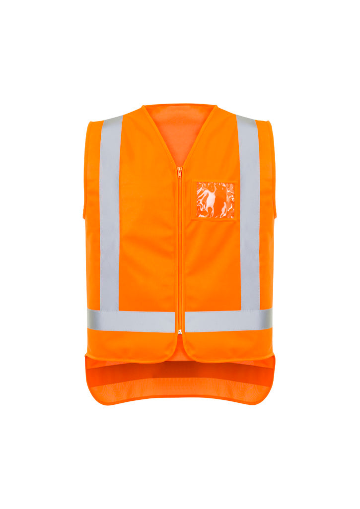 Mens TTMC-W23 Zip X Back Vest - Orange 7XL
