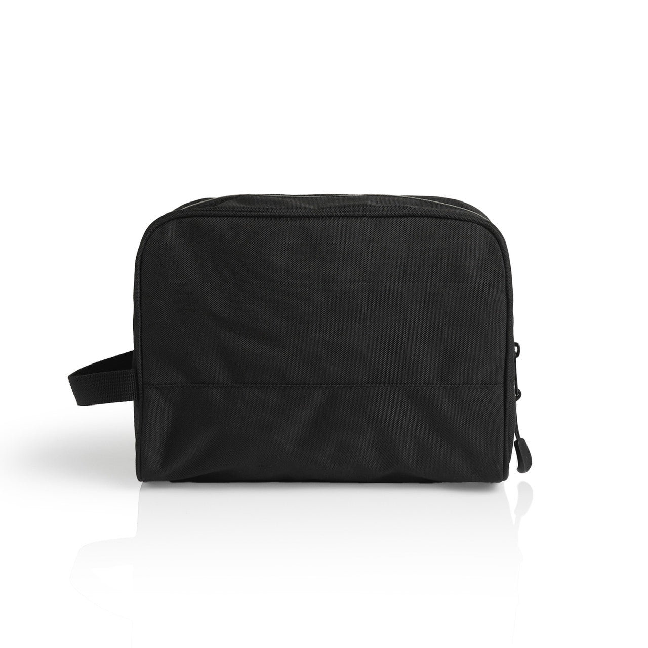 Recycled Toiletry Bag Black - Back