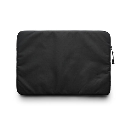 Recycled Laptop Sleeve Black - Back