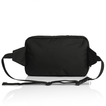 Recycled Double Waist Bag Back