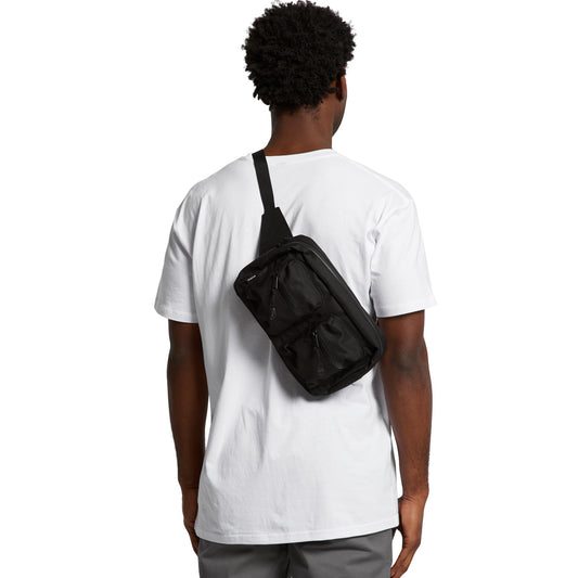 Recycled Double Waist Bag Front