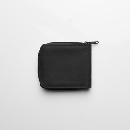Recycled Zip Wallet Back