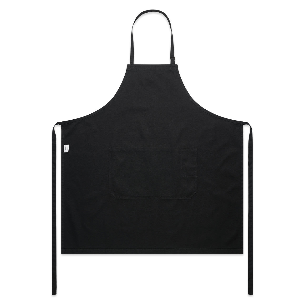 Canvas Apron Black - Back