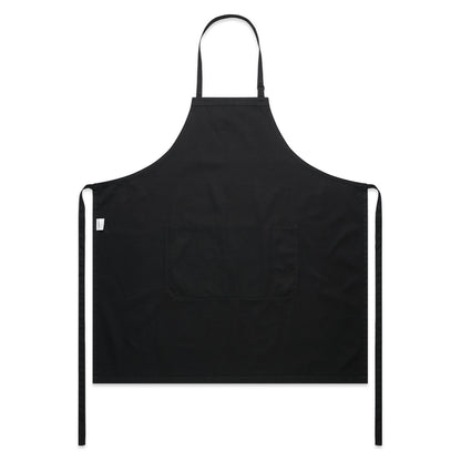 Canvas Apron Black - Back