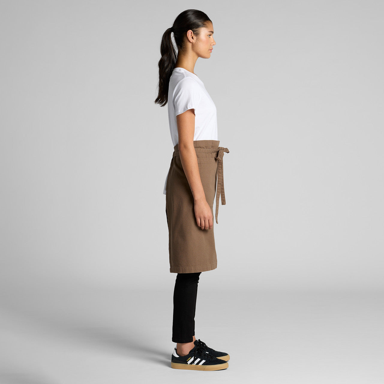 Canvas Half Apron Side