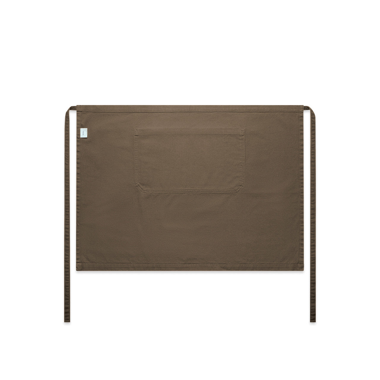 Canvas Half Apron Walnut - Back