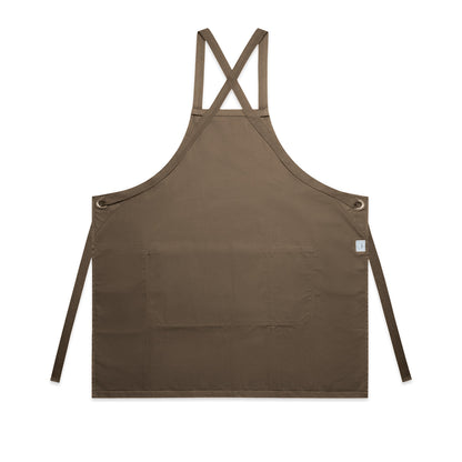 Carrie Apron Walnut - Back