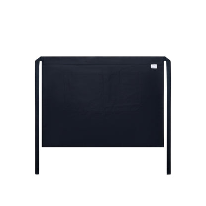 Carrie Half Apron Navy - Back