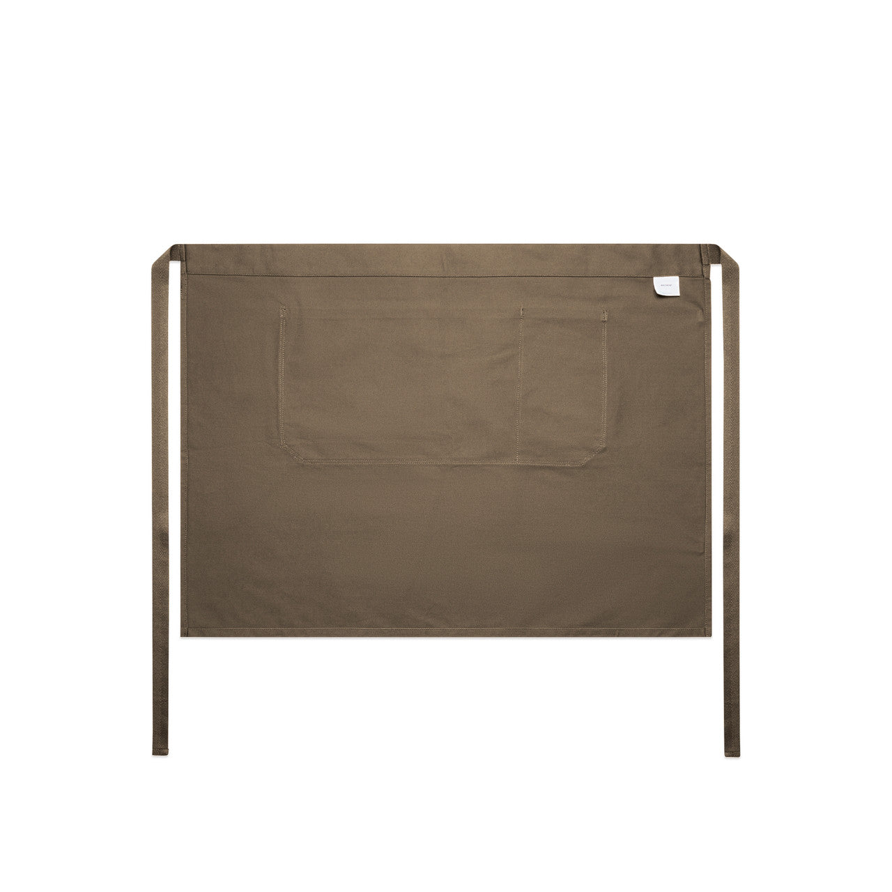 Carrie Half Apron Walnut - Back
