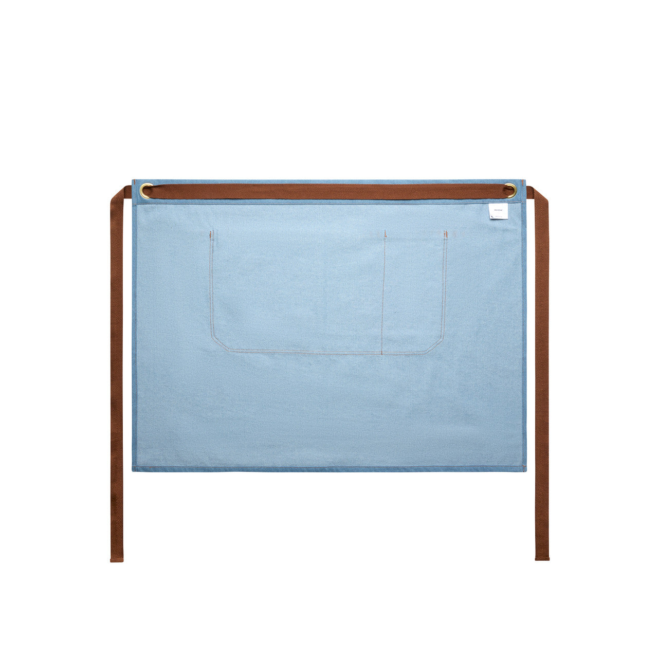 Denim Half Apron Denim - Back