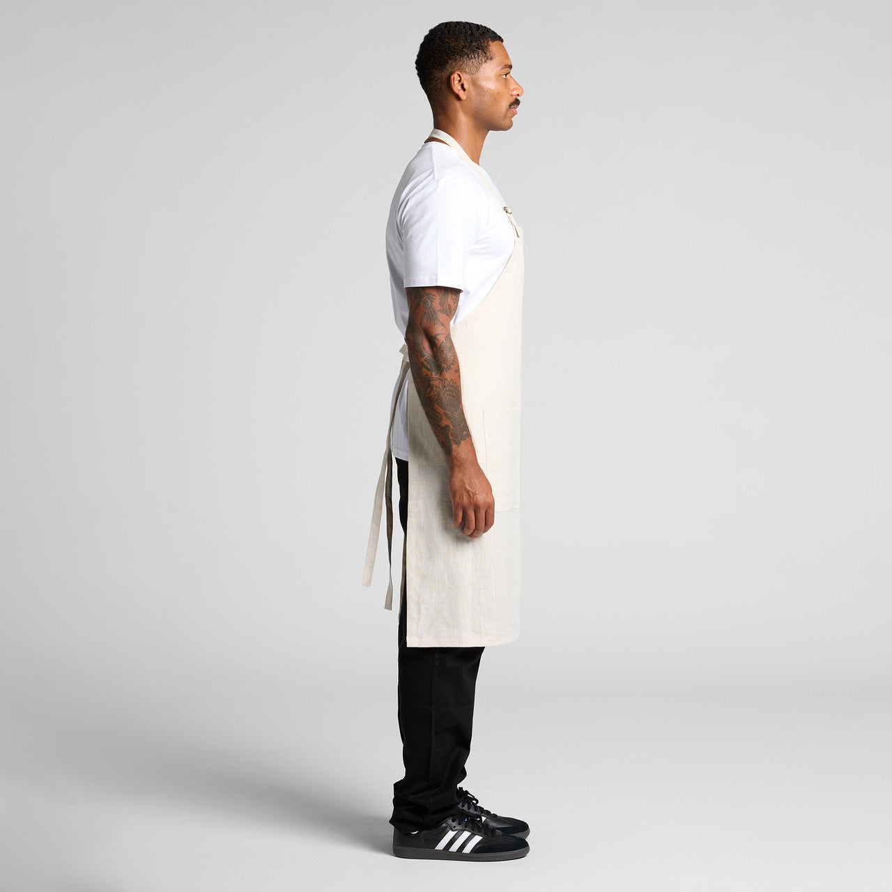 Linen Apron Side