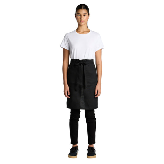 Linen Half Apron Front