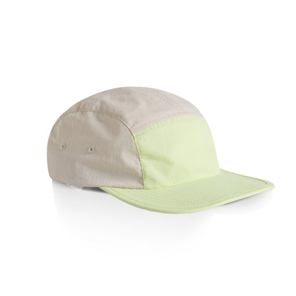 Finn TwoTone Nylon Cap Lime/Bone - Side