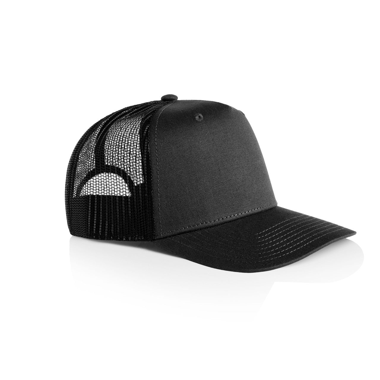 Stock Contrast Trucker Coal/Black - Side