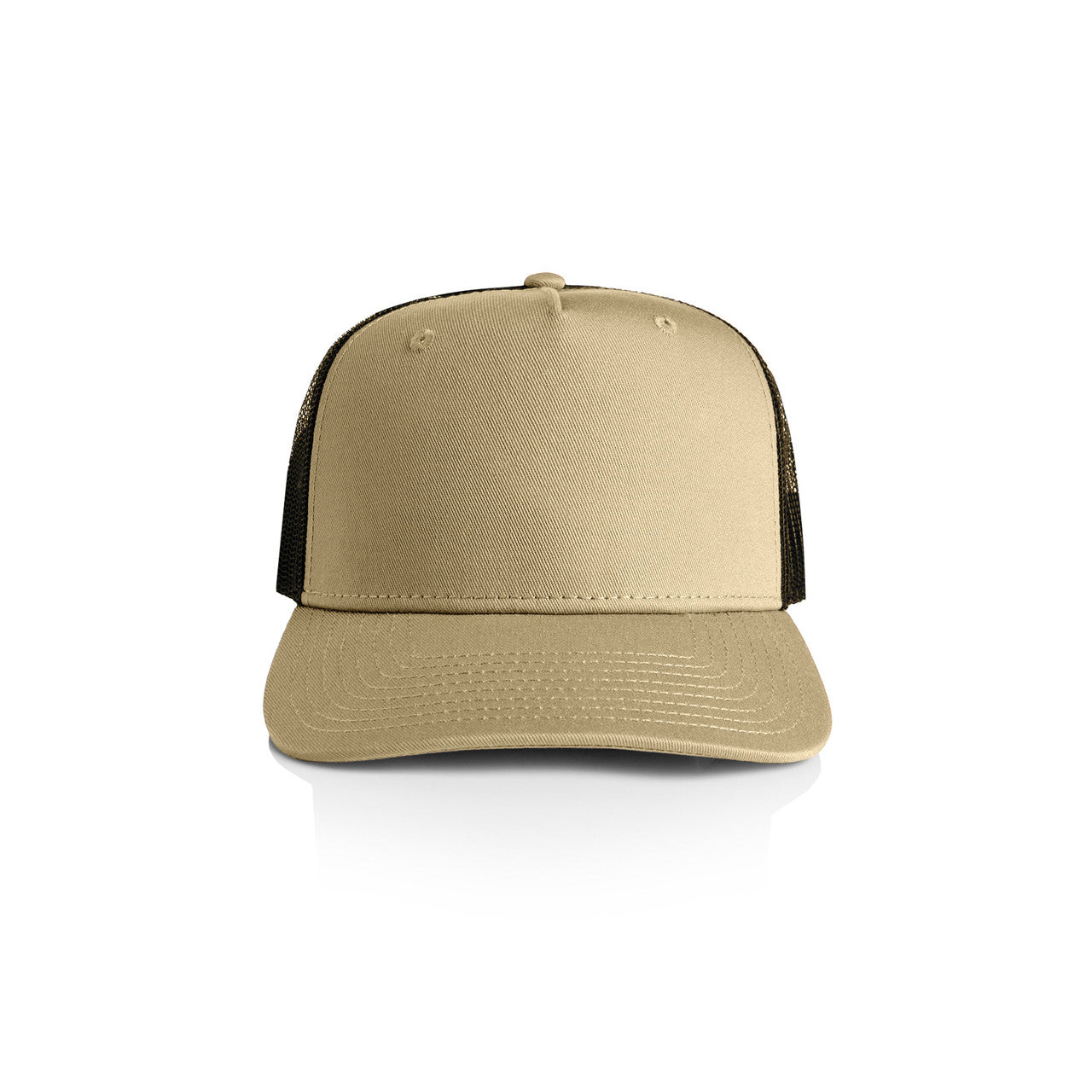 Stock Contrast Trucker Khaki/Black