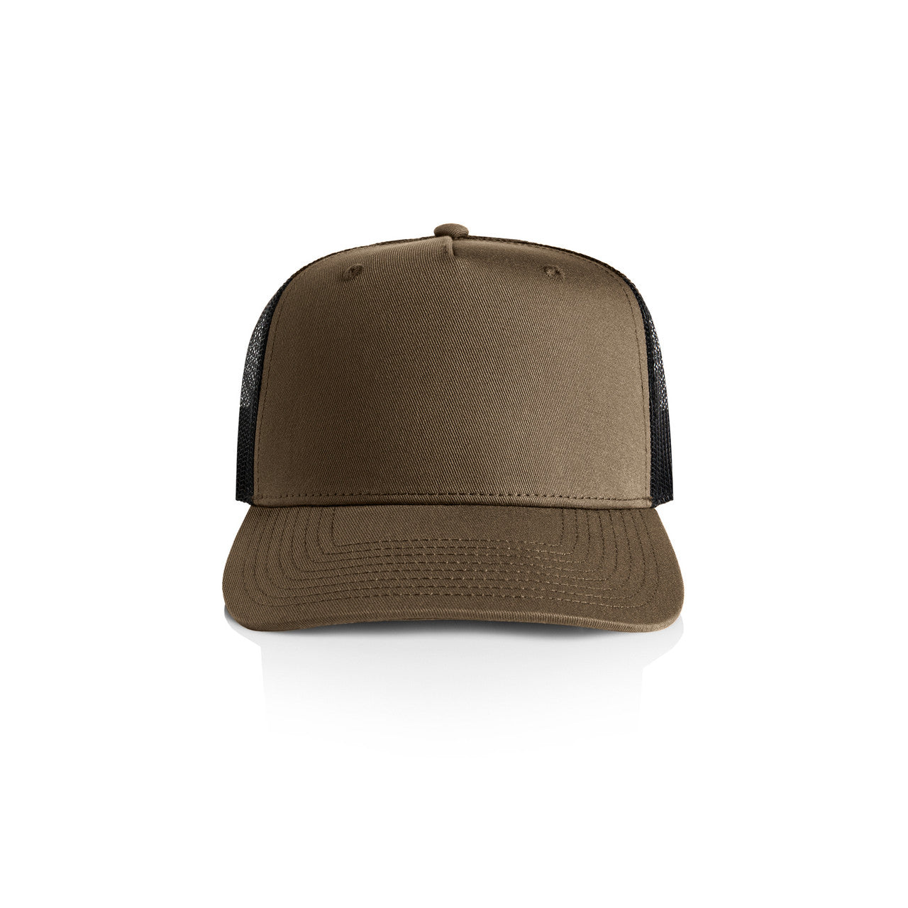 Stock Contrast Trucker Walnut/Black