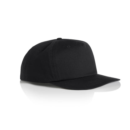 Surf Cotton Cap Black - Side
