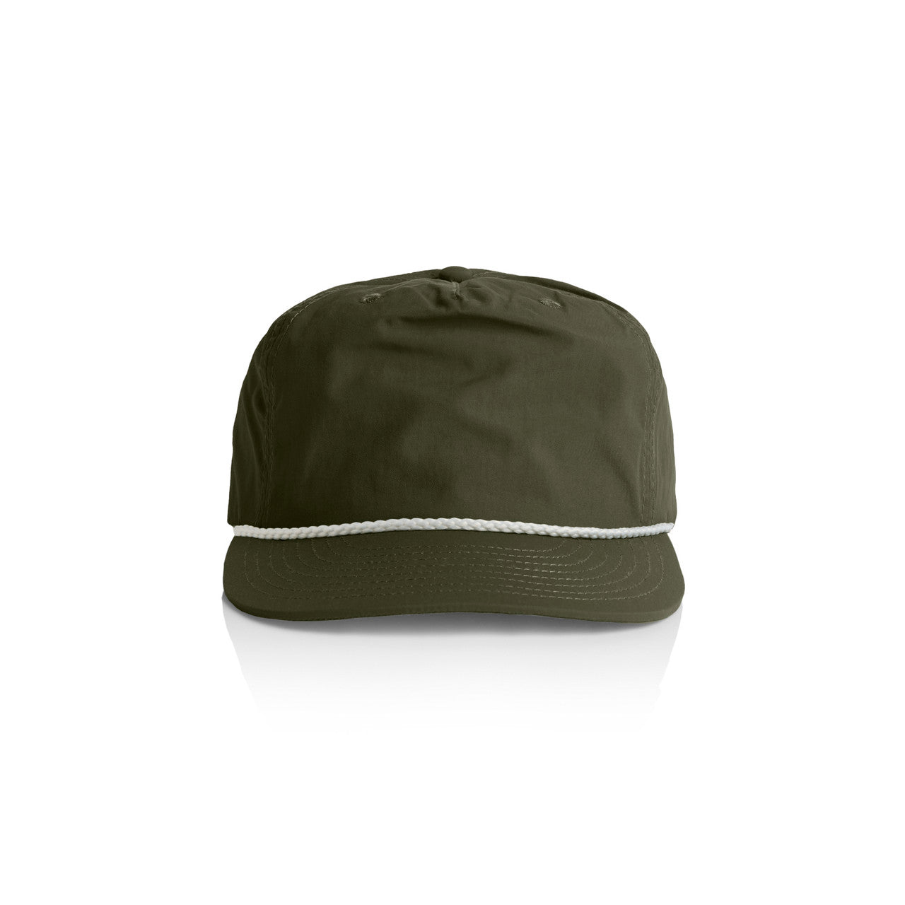 Surf Rope Cap Army/White