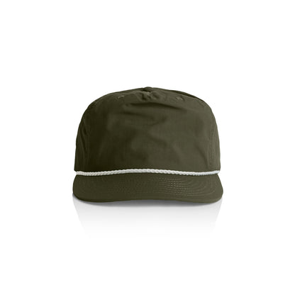 Surf Rope Cap Army/White