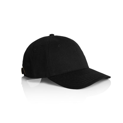 Access Canvas Cap Black - Side