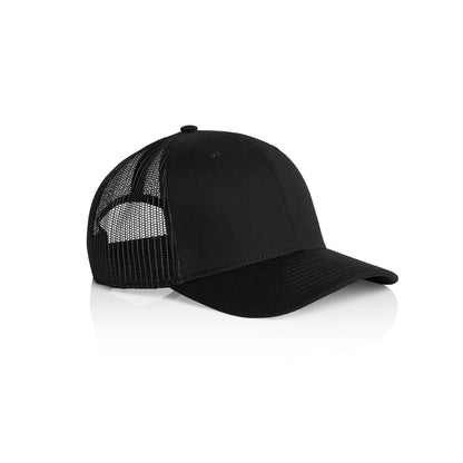 Icon Trucker Cap Black - Side