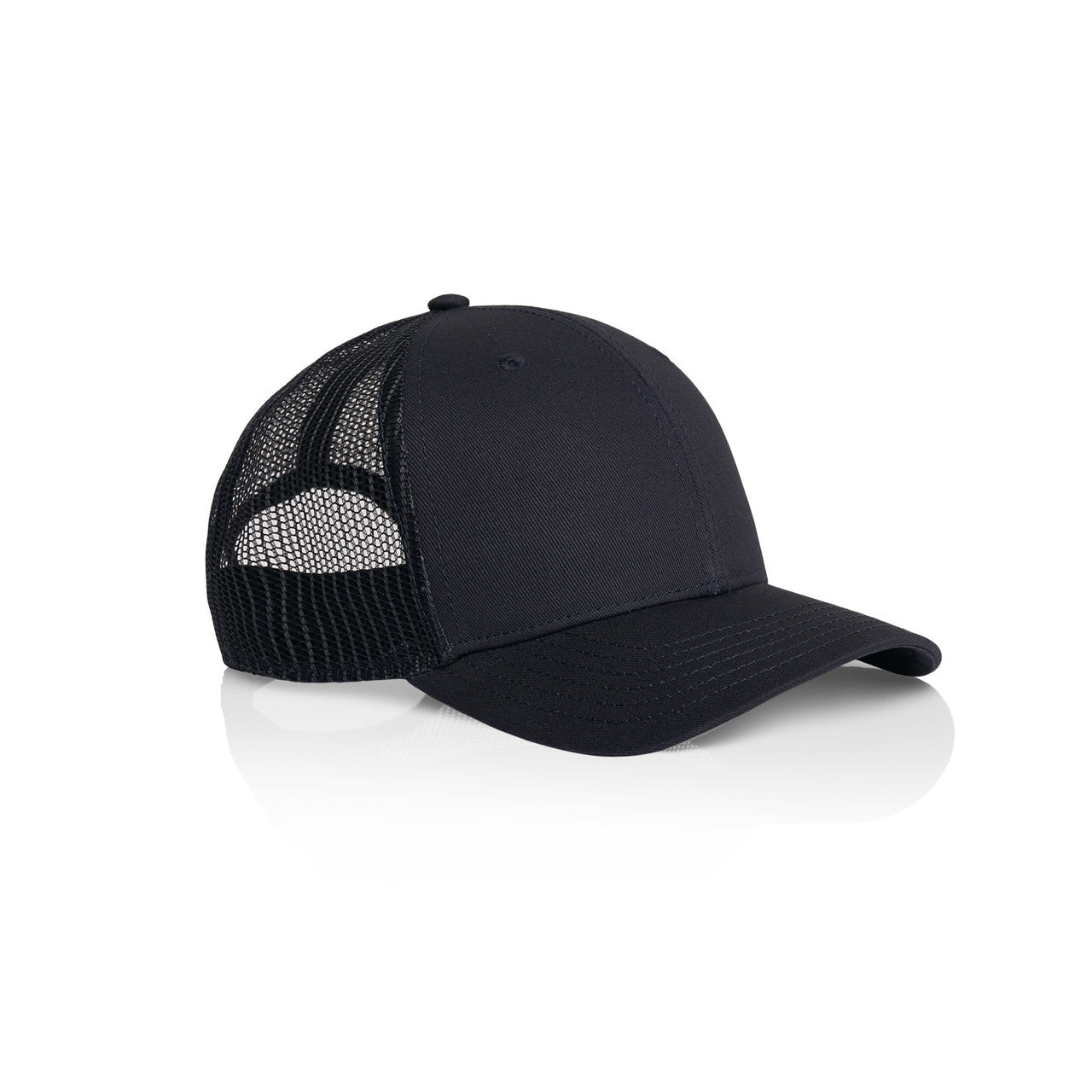 Icon Trucker Cap Navy - Side