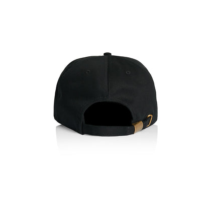 Class Five Panel Cap Black - Back