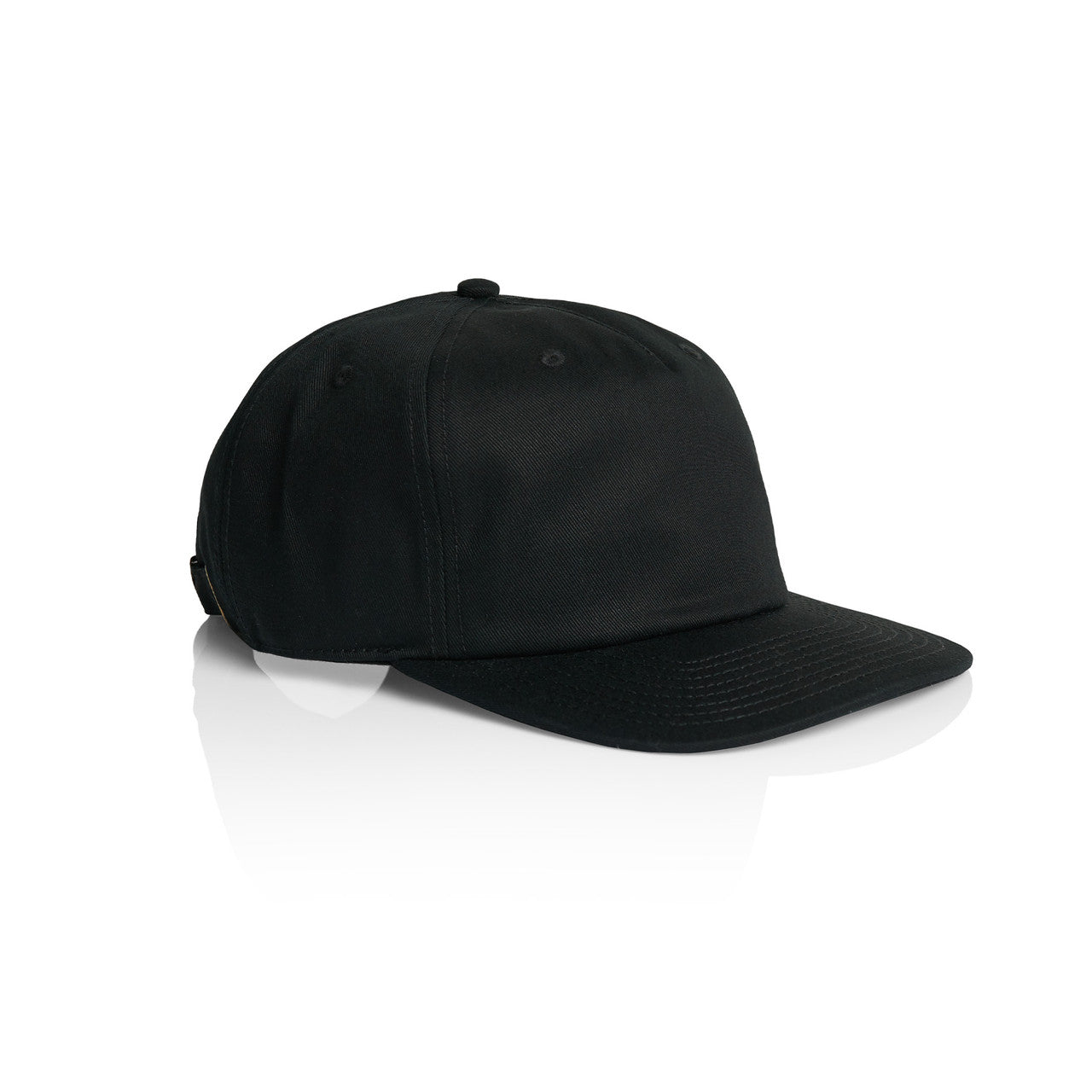 Class Five Panel Cap Black - Side