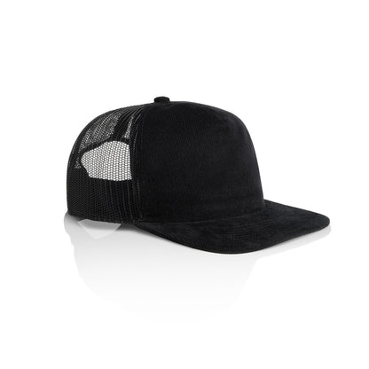 Class Cord Trucker Cap Black - Side