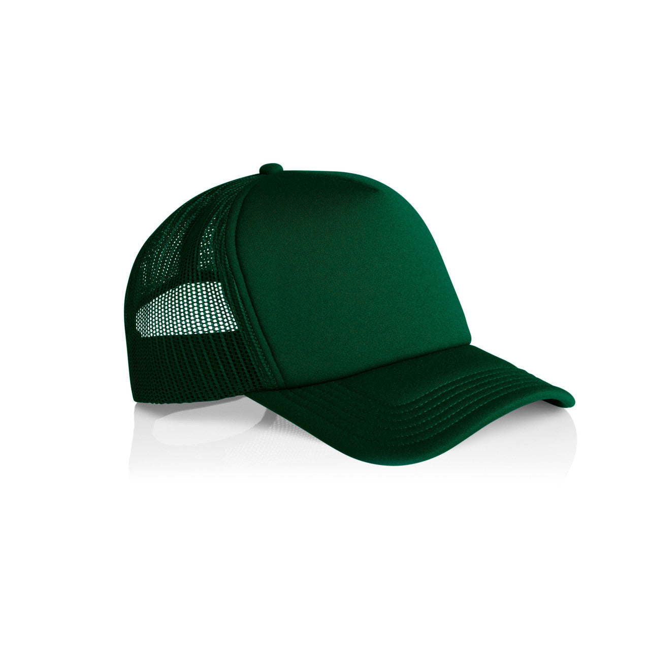 Frame Foam Trucker Cap Forest Green - Side