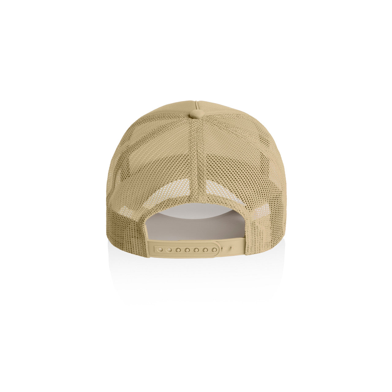 Frame Foam Trucker Cap Khaki - Back