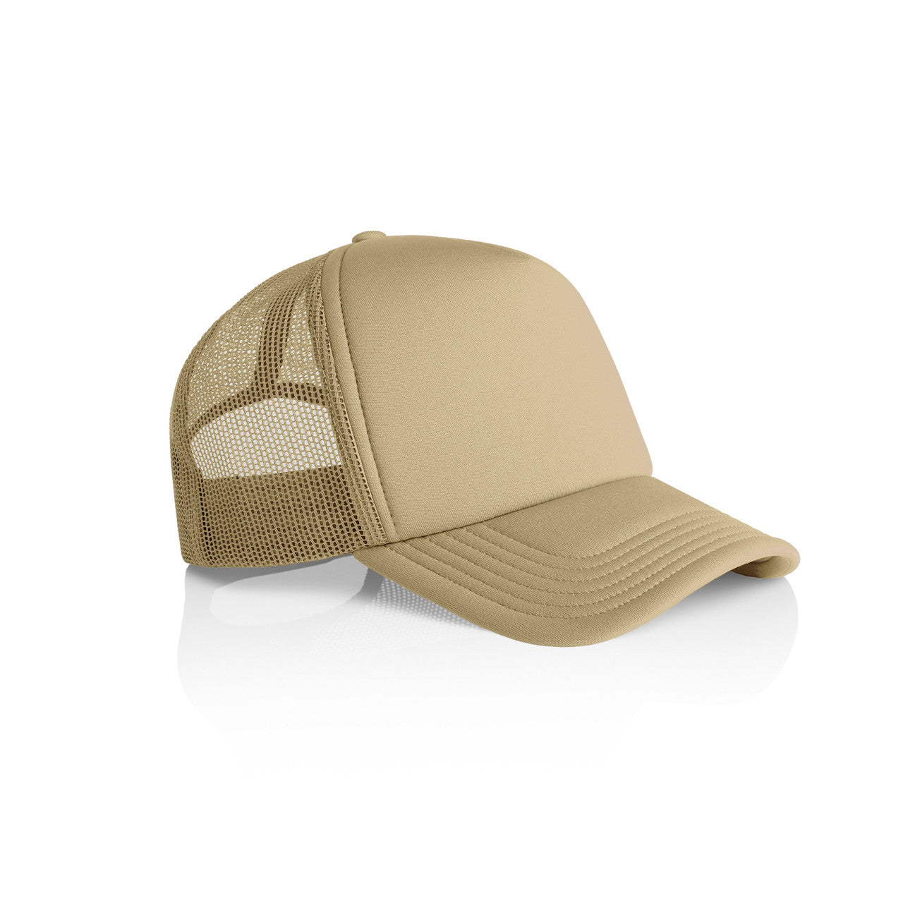 Frame Foam Trucker Cap Khaki - Side