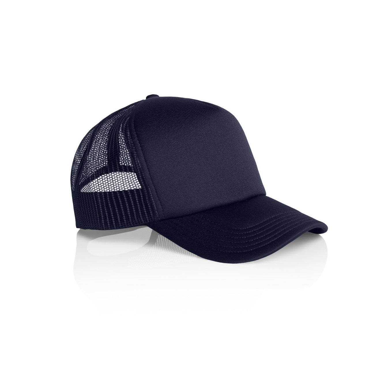 Frame Foam Trucker Cap Navy - Side